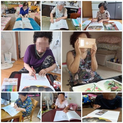 2023년 3/4분기 노인맞춤돌봄서비스 생활교육(인지활동프로그램) 진행 이미지